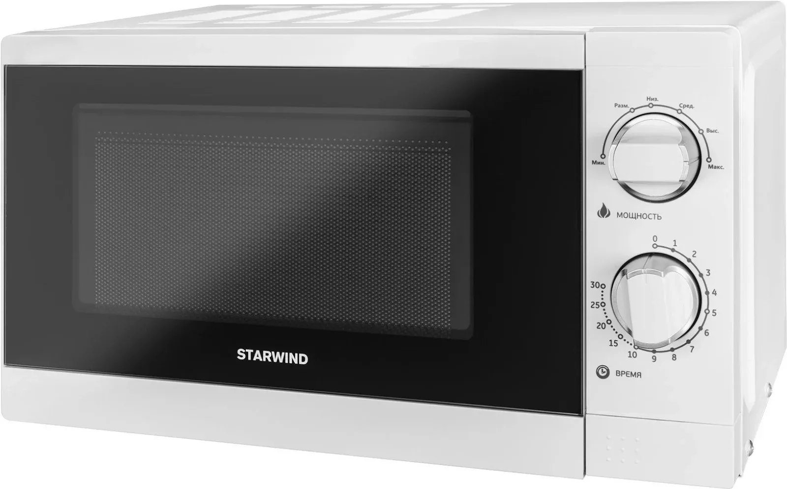 Микроволновая Печь Starwind SMW3920 20л. 700Вт белый, 20 л - фото 2