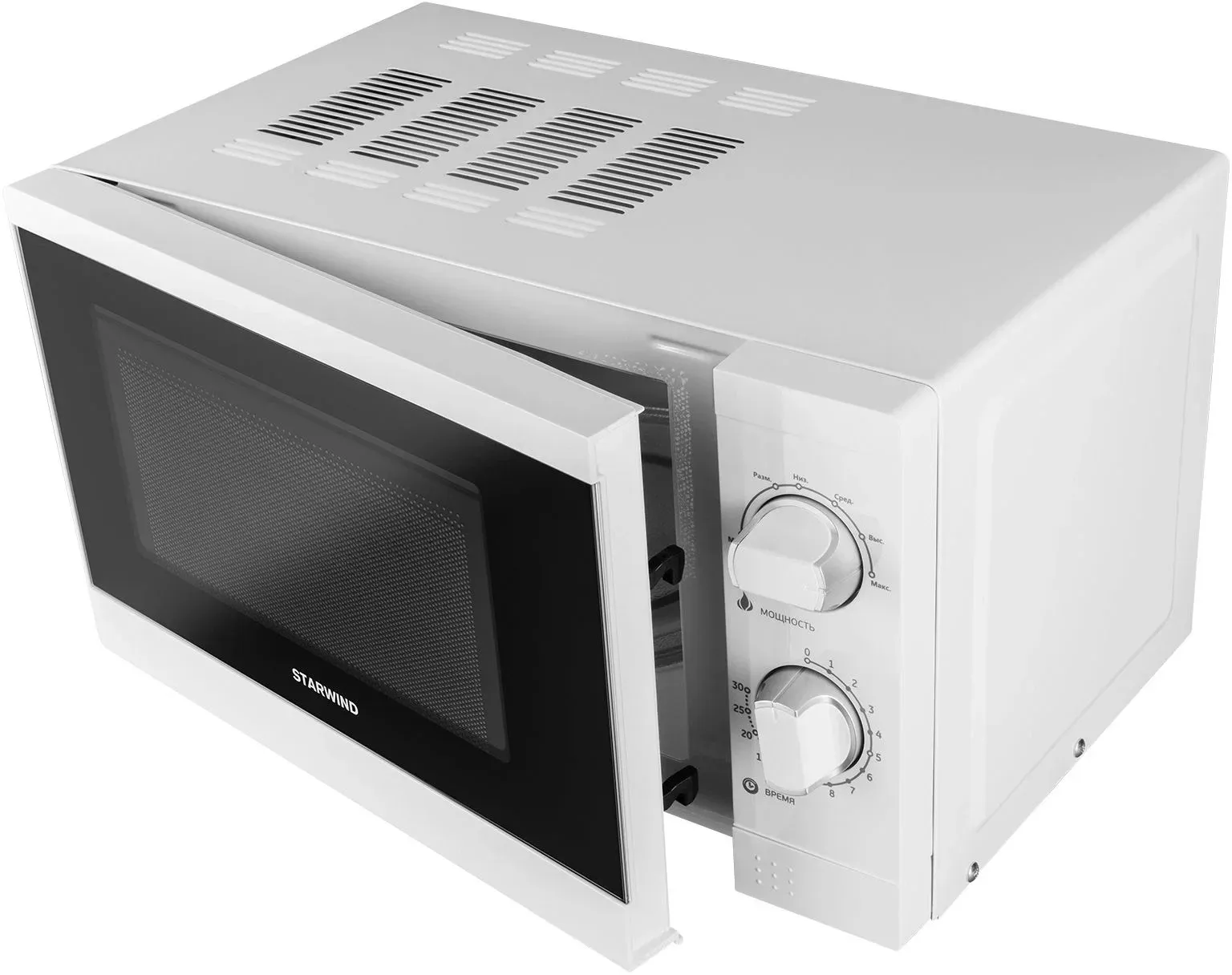 Микроволновая Печь Starwind SMW3920 20л. 700Вт белый, 20 л - фото 6