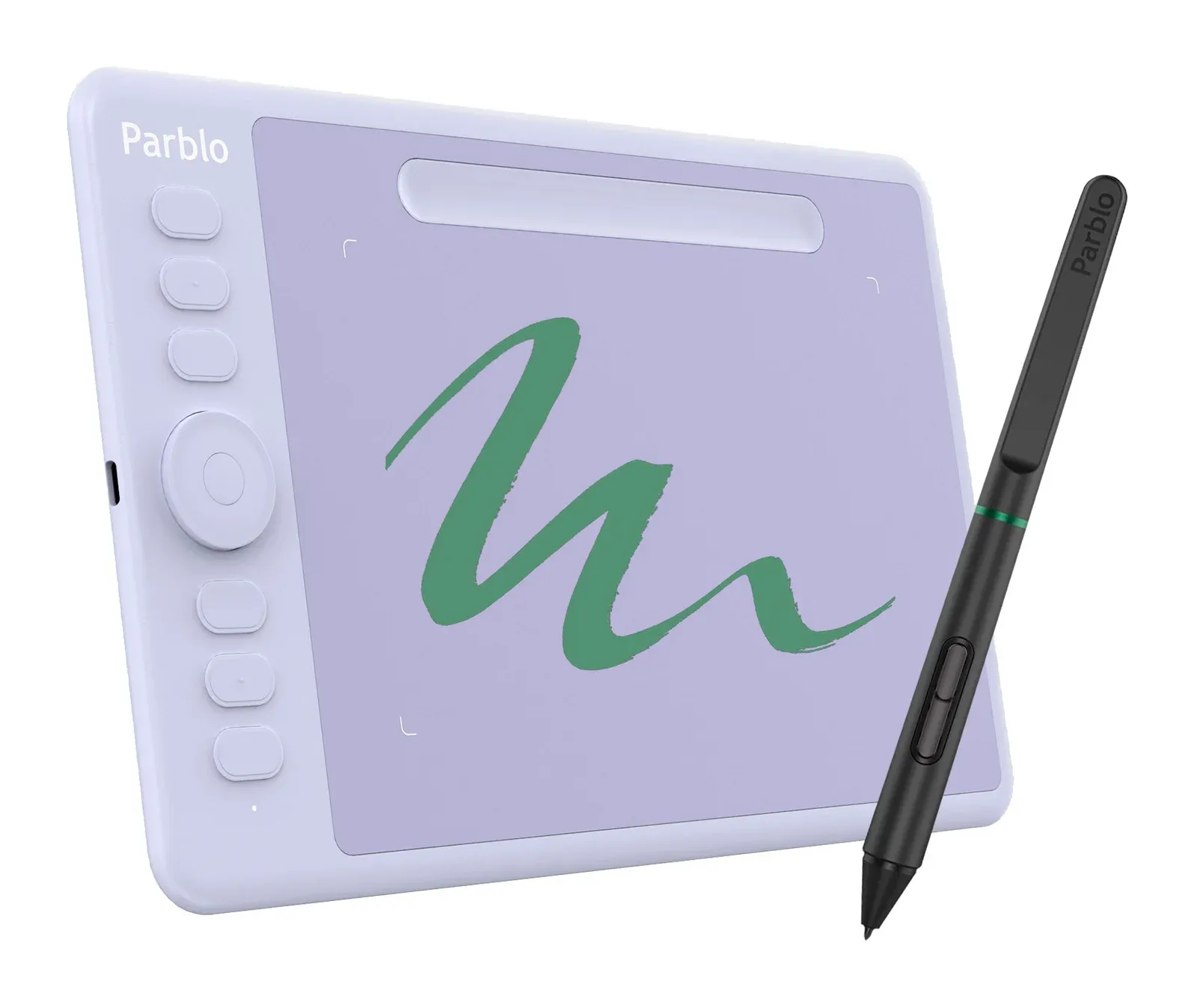 Графический планшет Parblo Intangbo S USB Type-C пурпурный - фото 3