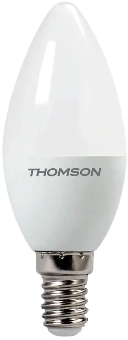 Лампа светодиодная Thomson TH-B2017 10Вт цок.:E14 свеча 220B св.свеч.бел.теп. Candle упак.:1шт - фото 2