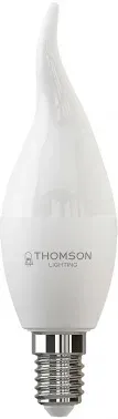 Лампа светодиодная Thomson TH-B2025 6Вт цок.:E14 свеча 220B св.свеч.бел.теп. Tail Candle упак.:1шт - фото 7