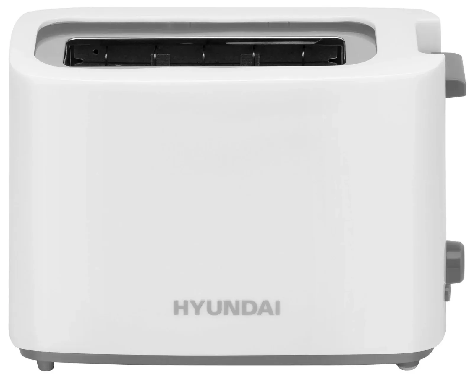 Тостер Hyundai HYT-8006 500Вт белый/серый - фото 2