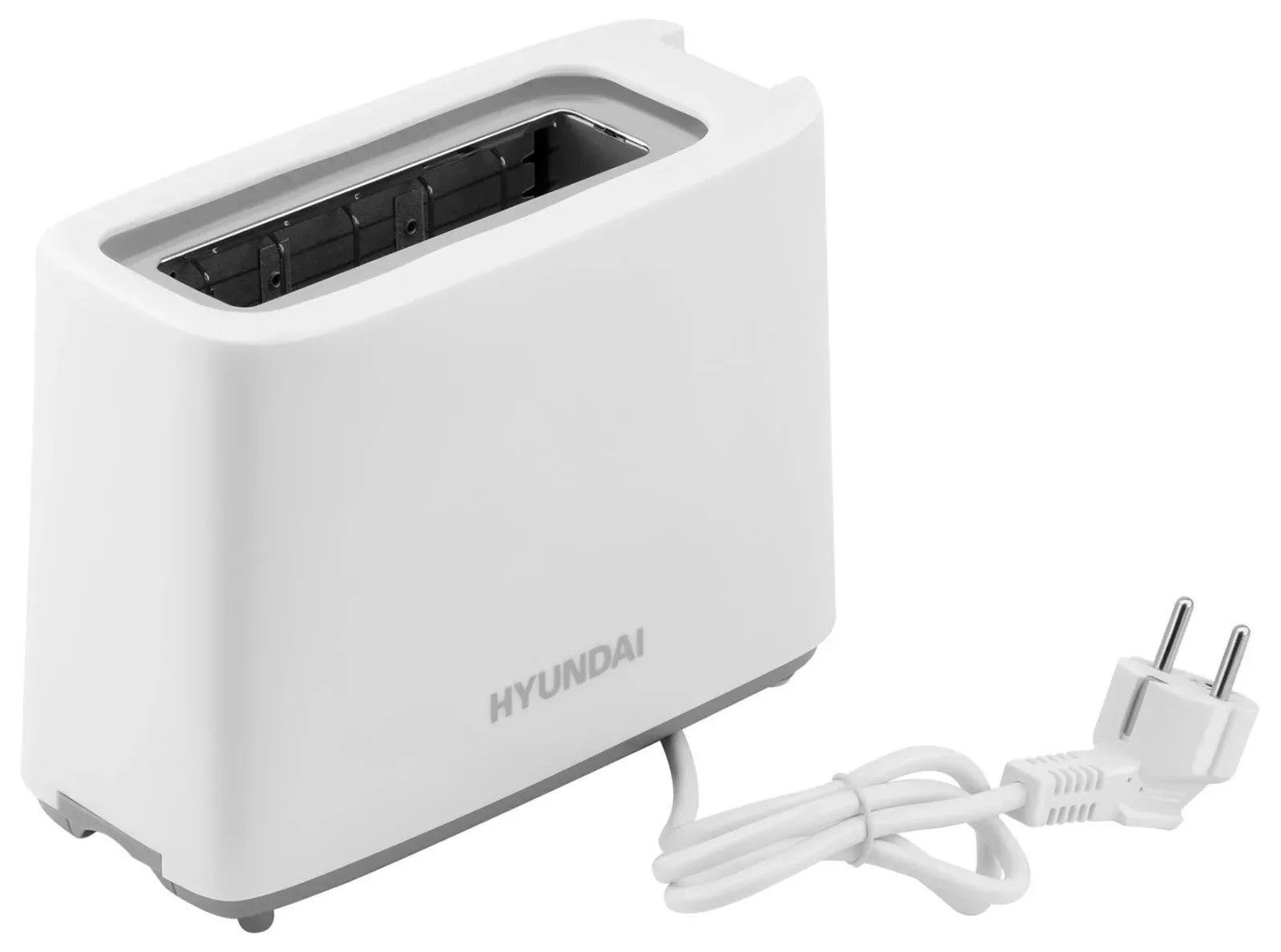Тостер Hyundai HYT-8006 500Вт белый/серый - фото 4