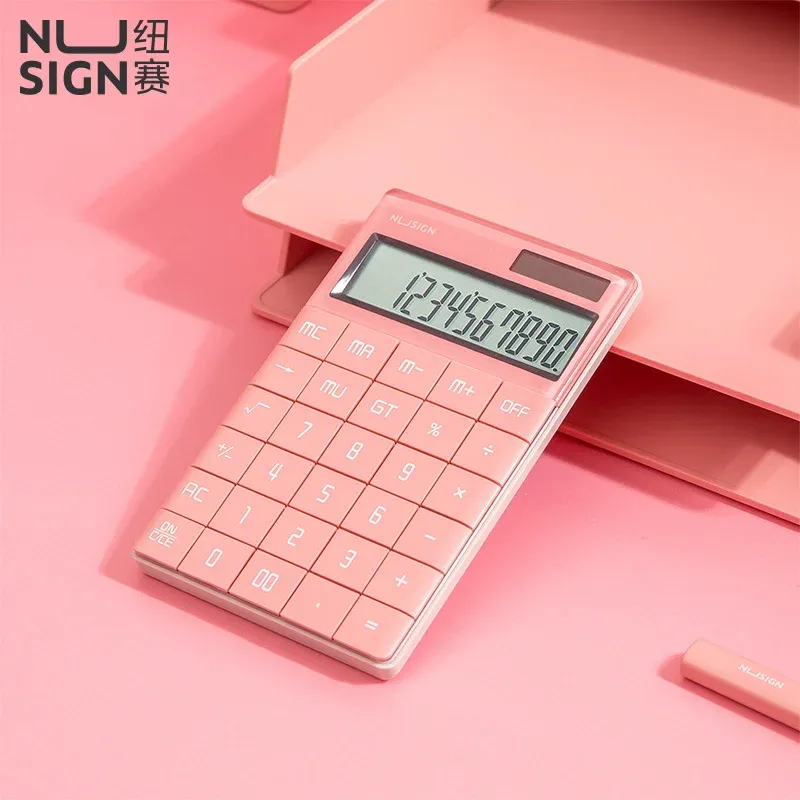 Калькуляторы DELI ENS041PINK - фото 1