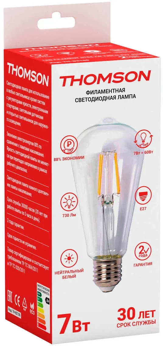 Лампы Филаментная THOMSON TH-B2106