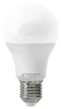 Лампа светодиодная Thomson TH-B2301 7Вт цок.:E27 груша 220B св.свеч.бел.хол. A упак.:1шт - фото 7