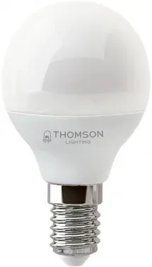 Лампа светодиодная Thomson TH-B2315 6Вт цок.:E14 шар 220B св.свеч.бел.хол. Globe упак.:1шт - фото 5