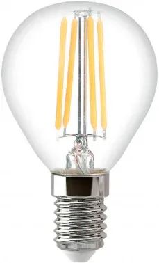 Лампа филам. Thomson Filament TH-B2338 11Вт цок.:E14 шар 220B св.свеч.бел.хол. Globe упак.:1шт - фото 5