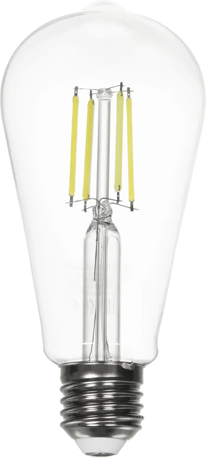 Лампа филам. Thomson Filament TH-B2342 9Вт цок.:E27 эдисон 220B св.свеч.бел.хол. ST64 упак.:1шт - фото 5