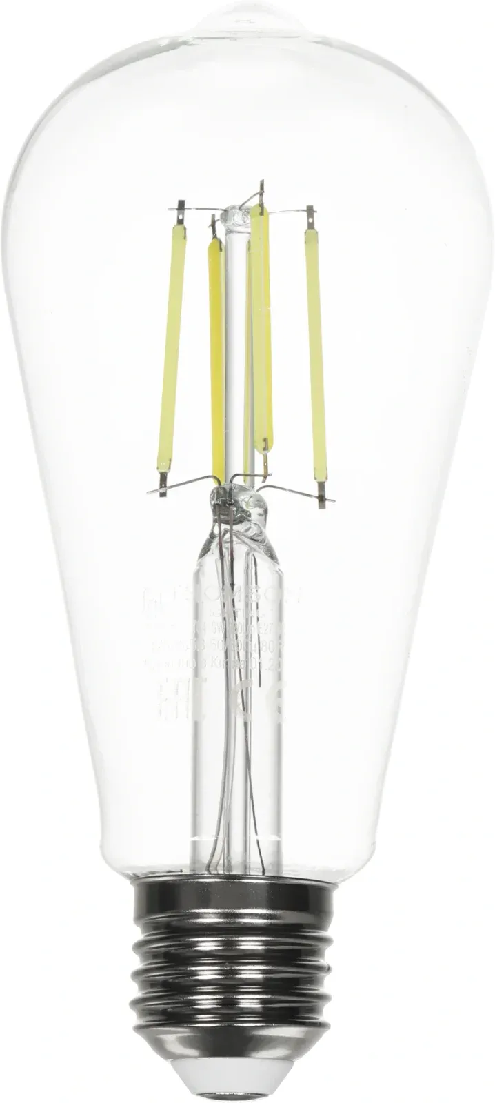 Лампа филам. Thomson Filament TH-B2342 9Вт цок.:E27 эдисон 220B св.свеч.бел.хол. ST64 упак.:1шт - фото 6