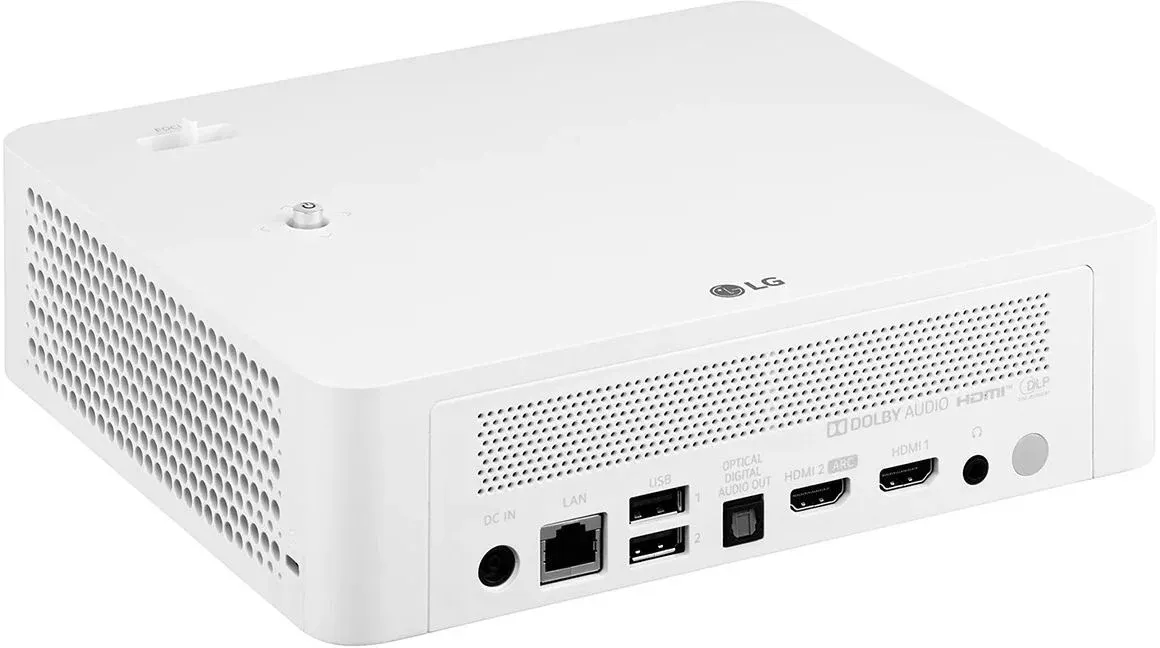 Проектор LG CineBeam PF610P DLP 1000Lm LS 1920x1080 150000:1 ресурс лампы:30000часов 2xUSB typeA 2xHDMI 1.7кг, белый - фото 3