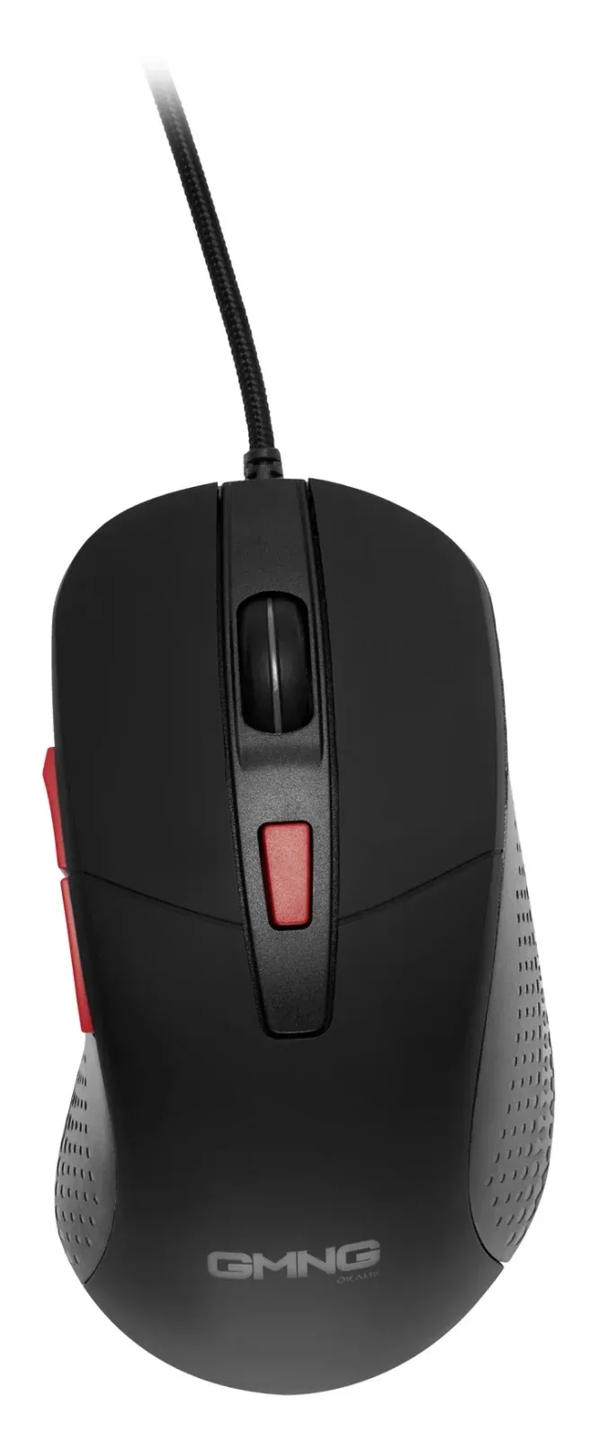 Мышь GMNG 720GM черный/красный оптическая 3200dpi USB для ноутбука 6but 1620711 - фото 3