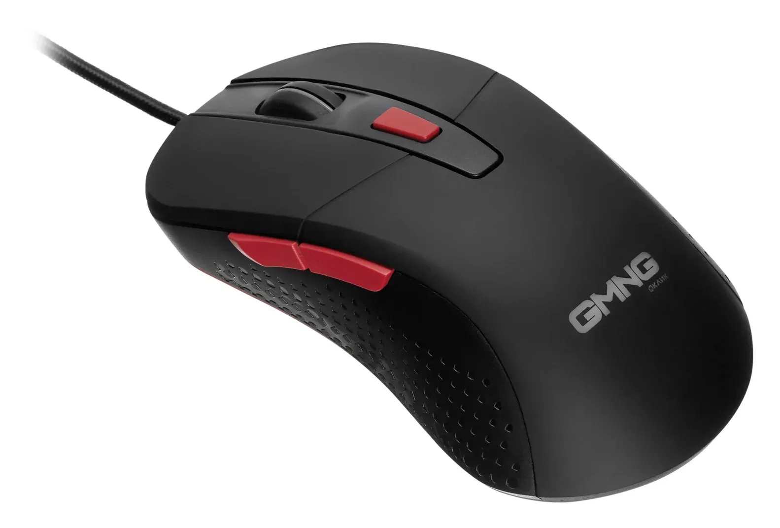 Мышь GMNG 720GM черный/красный оптическая 3200dpi USB для ноутбука 6but 1620711 - фото 5