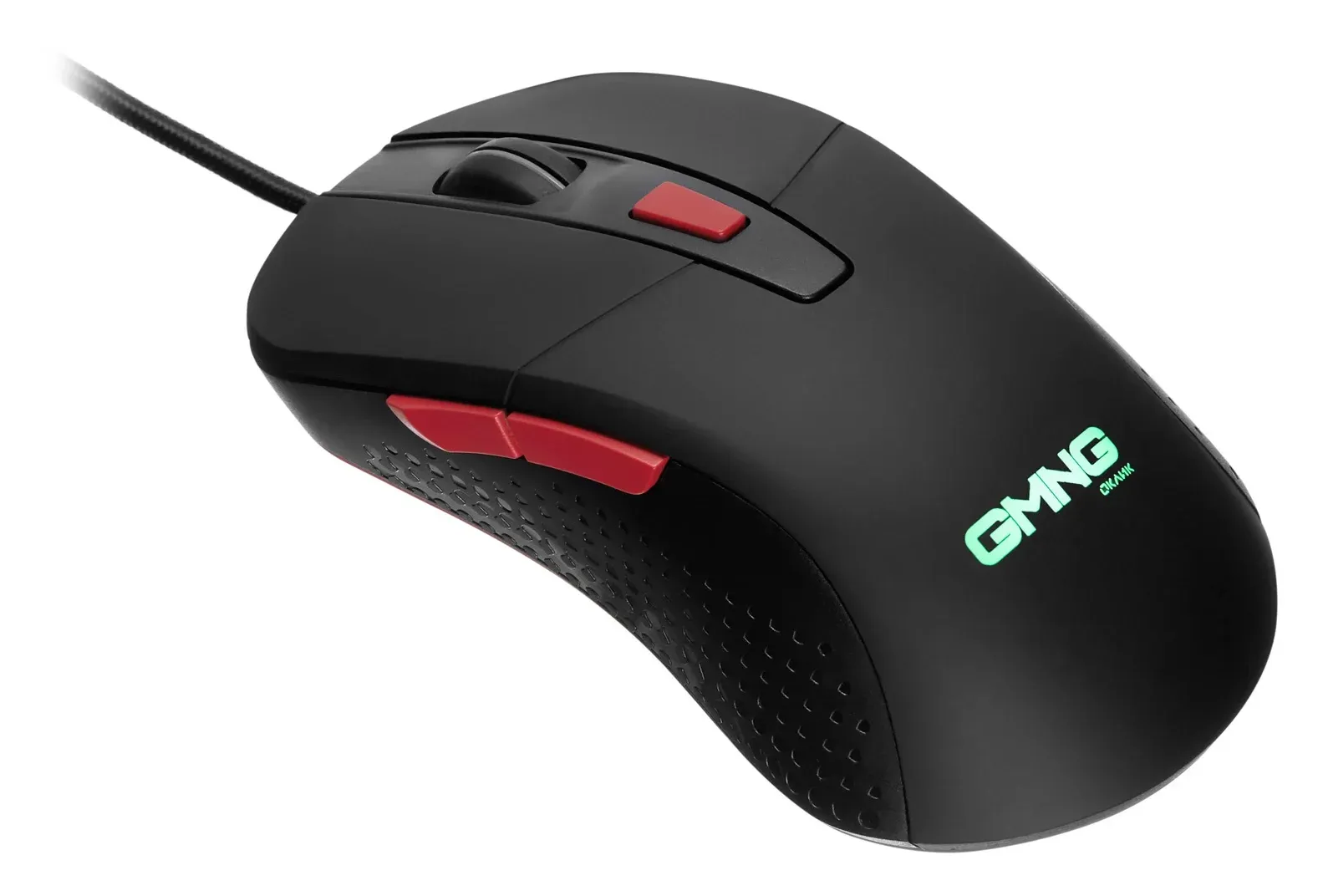 Мышь GMNG 720GM черный/красный оптическая 3200dpi USB для ноутбука 6but 1620711 - фото 6