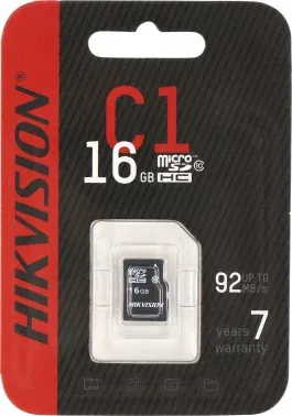 Флеш карта microSDHC 16GB Hikvision HS-TF-C1STD/16G/ZAZ01X00/OD w/o adapter - фото 7