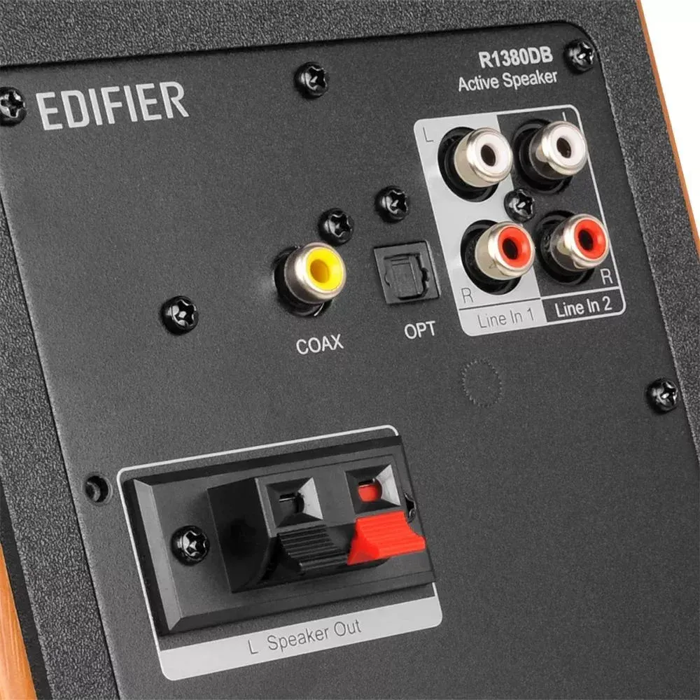 Колонки Edifier R1380DB 2.0 светлое дерево/черный 42Вт BT - фото 4