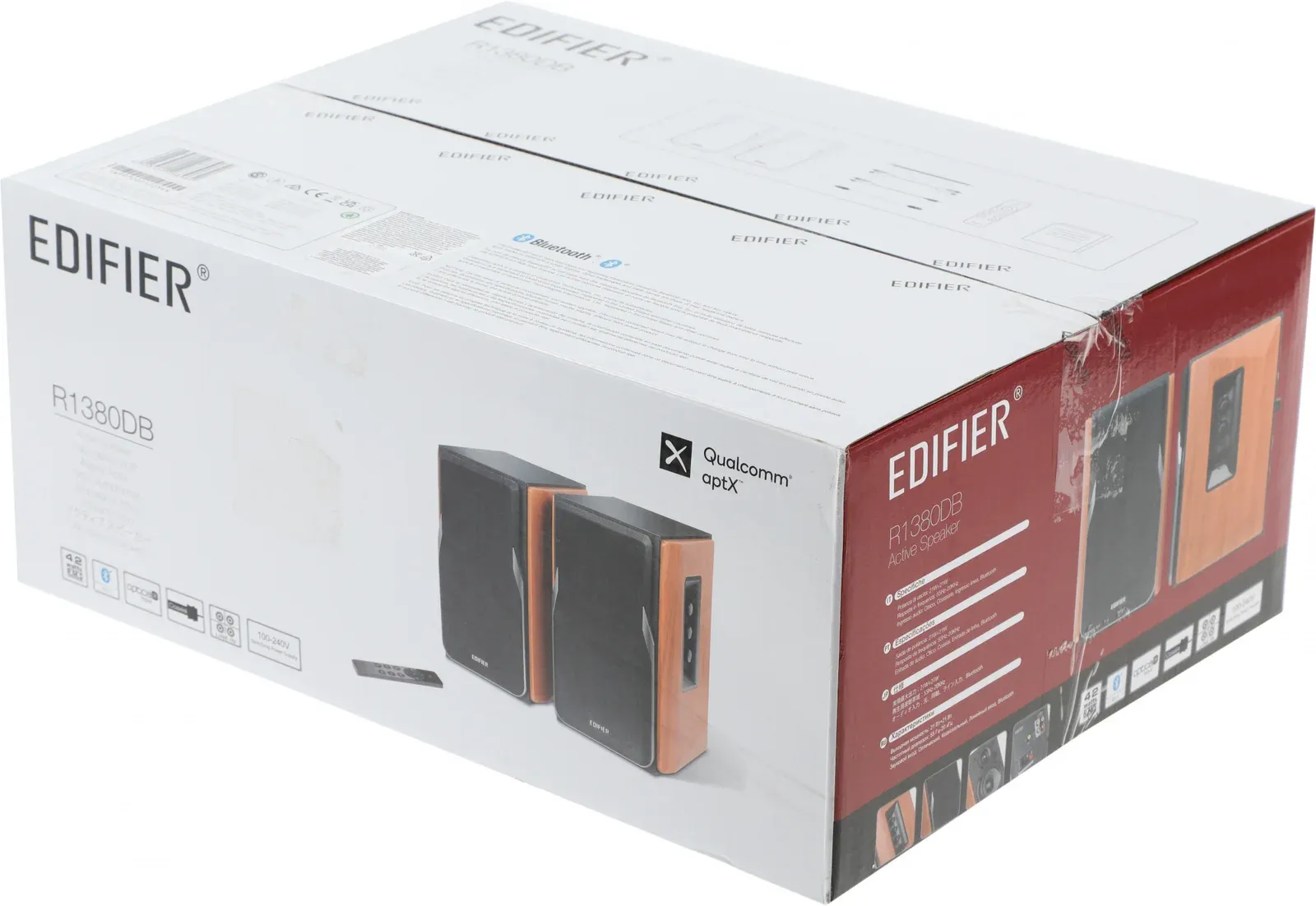 Колонки Edifier R1380DB 2.0 светлое дерево/черный 42Вт BT - фото 5