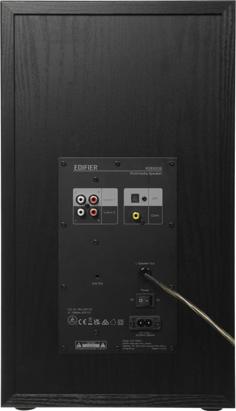 Колонки Edifier R2850DB 2.0 черный 150Вт BT - фото 6