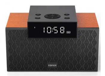 Колонка порт. Edifier MP260 т.дерево/черный 20W 1.0 BT 2600mAh, темное дерево - фото 8