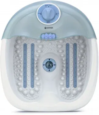 Гидромассажная ванночка для ног Vitek 1381-VT-02 белый/синий - фото 8