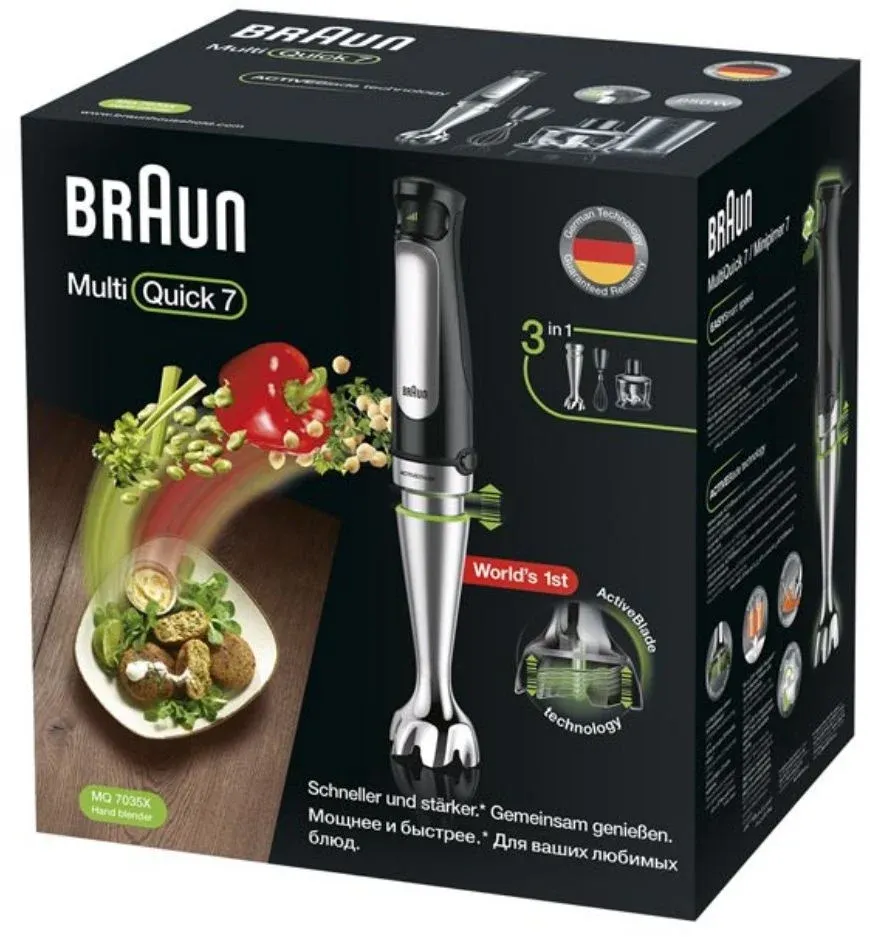 Блендеры BRAUN MQ7035X - фото 1