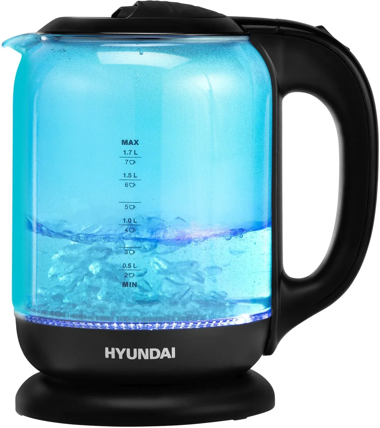 Чайники HYUNDAI HYK-G2806 голубой - фото 1