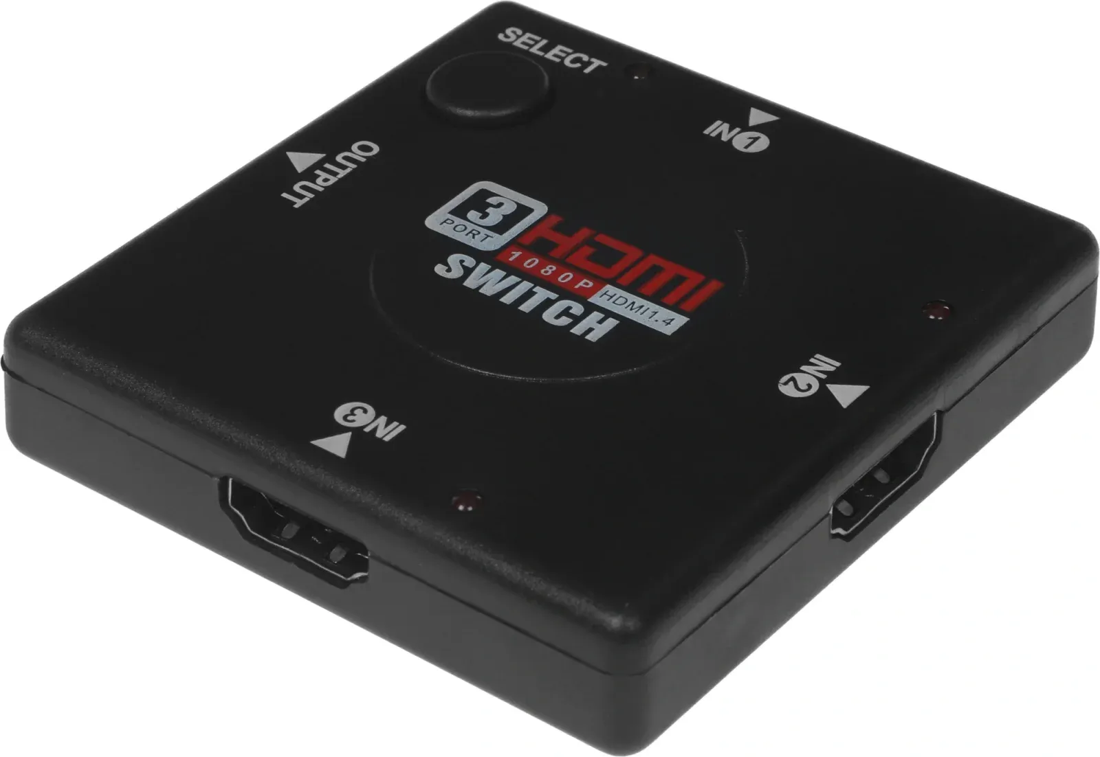 Переключатель аудио-видео Premier HDMI f/HDMI f/HDMI f черный 7003 - фото 1