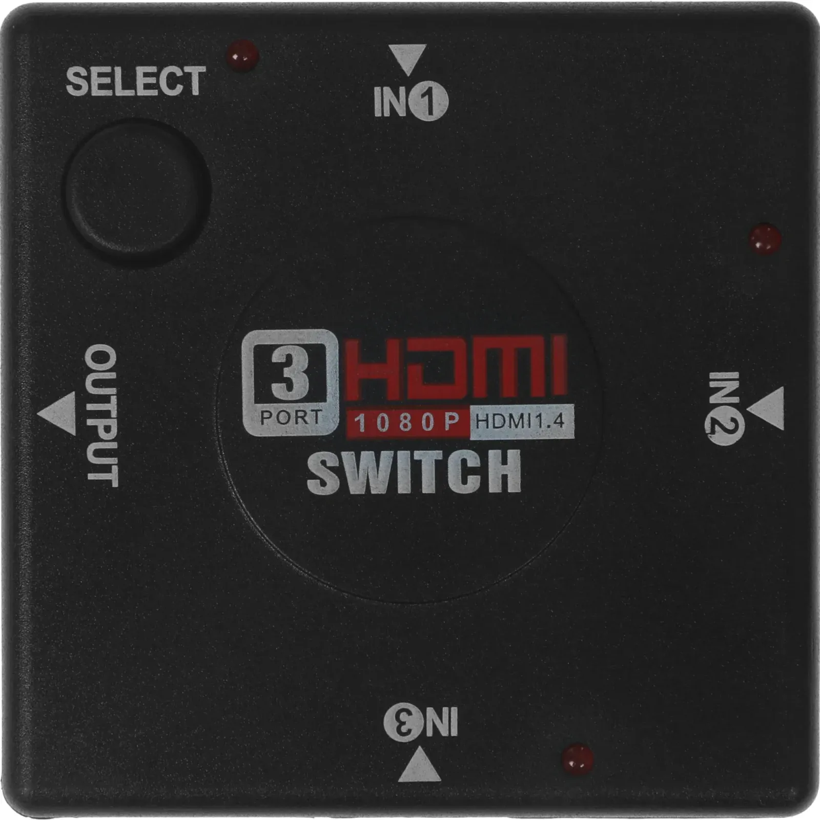 Переключатель аудио-видео Premier HDMI f/HDMI f/HDMI f черный 7003 - фото 2