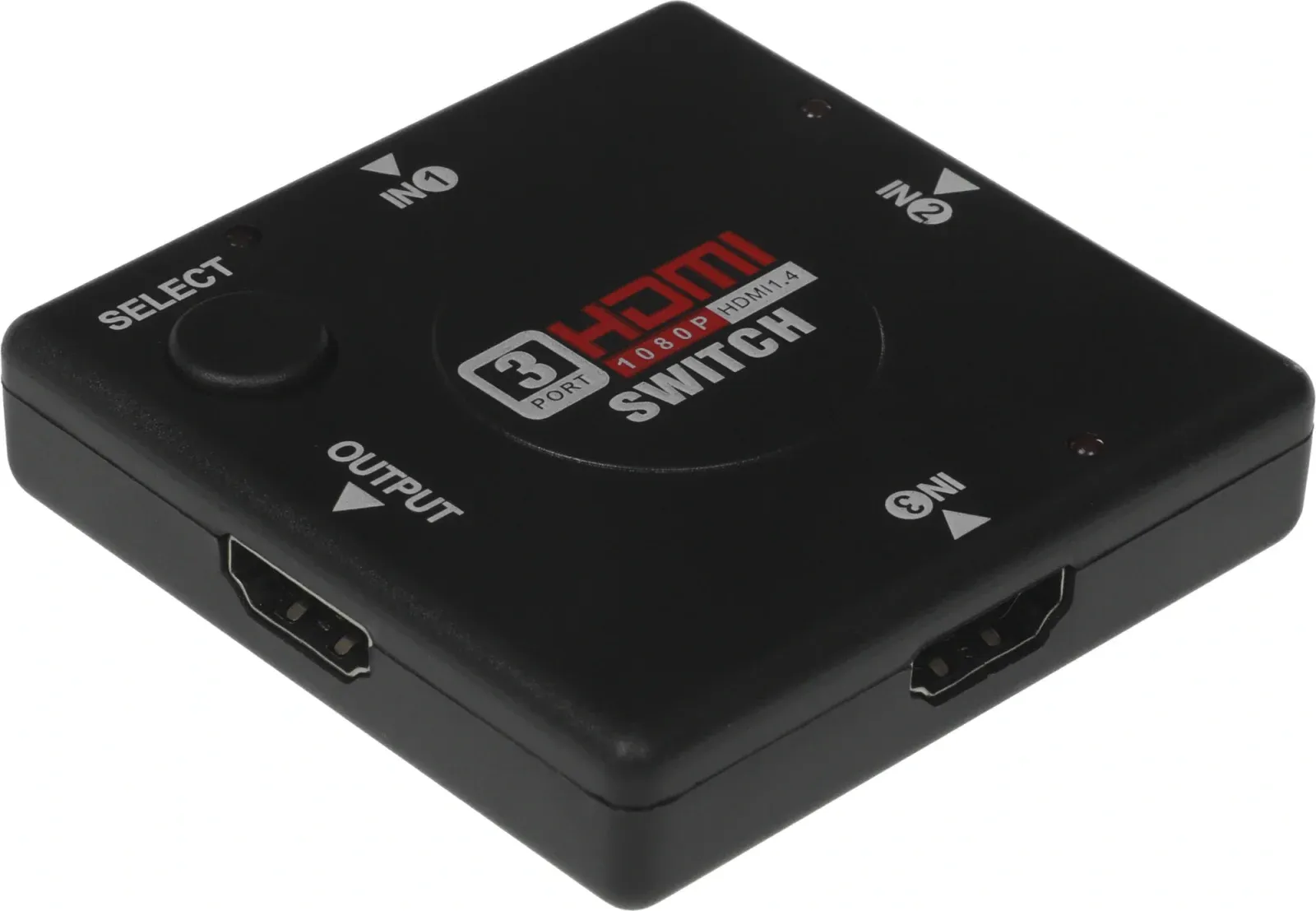 Переключатель аудио-видео Premier HDMI f/HDMI f/HDMI f черный 7003 - фото 6