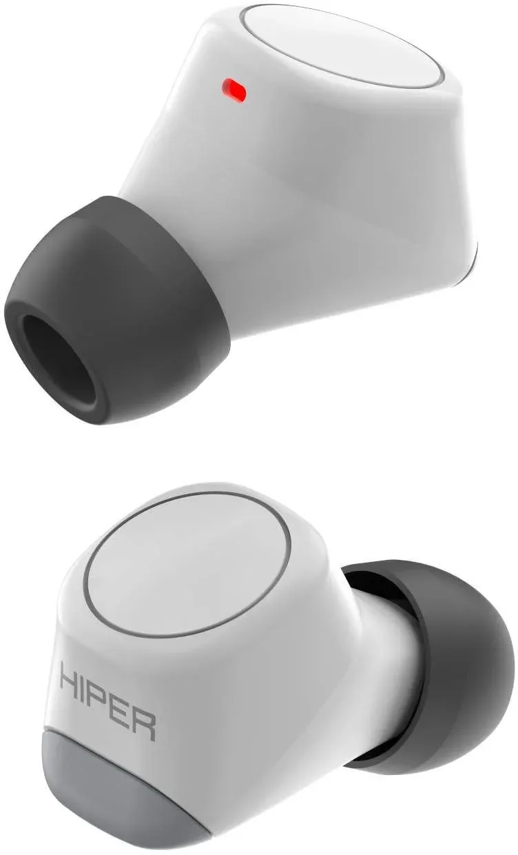 Гарнитура внутриканальные Hiper TWS Smart IoT M1 серый беспроводные bluetooth в ушной раковине HTW-M10 - фото 6