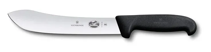 Нож Victorinox Fibrox 5.7403.36 стальной для забоя/разделки лезв.360мм прямая заточка черный