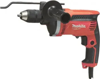 Дрель ударная Makita M8101 710Вт патрон:быстрозажимной реверс кейс в комплекте - фото 2