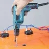 Дрель безударная Makita DP2011 370Вт патрон:быстрозажимной реверс - фото 6