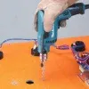 Дрель безударная Makita DP2010 370Вт ключевой реверс - фото 5