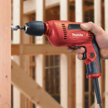 Дрель безударная Makita M6002 450Вт патрон:быстрозажимной реверс - фото 3
