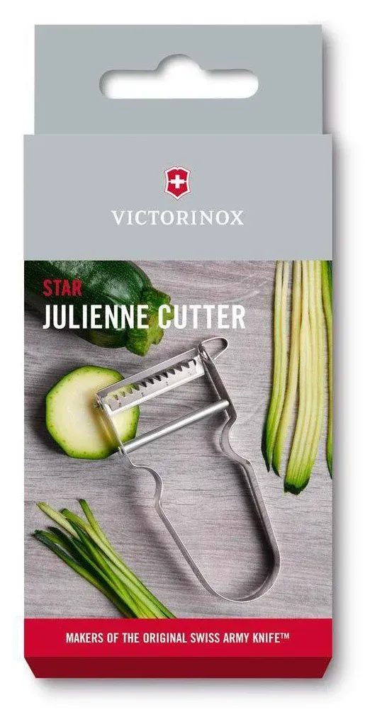 Овощечистка для овощей и фруктов Victorinox Star серебристый упак.:европодвес 6.0914 - фото 4