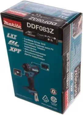 Дрель-шуруповерт Makita DDF083Z аккум. патрон:шестигр.1/4 - фото 6