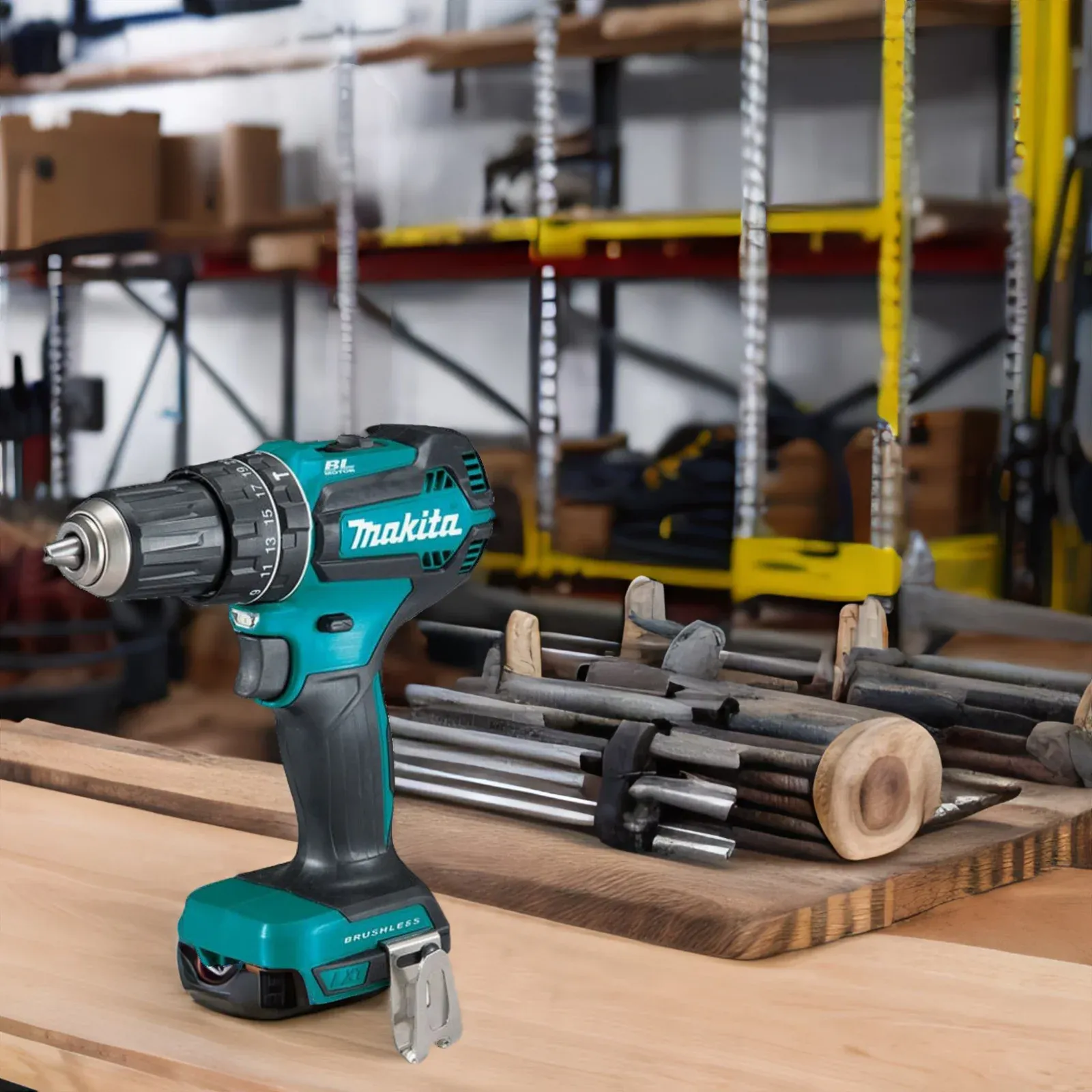 Дрель-шуруповерт Makita DHP485Z аккум. патрон:быстрозажимной - фото 4