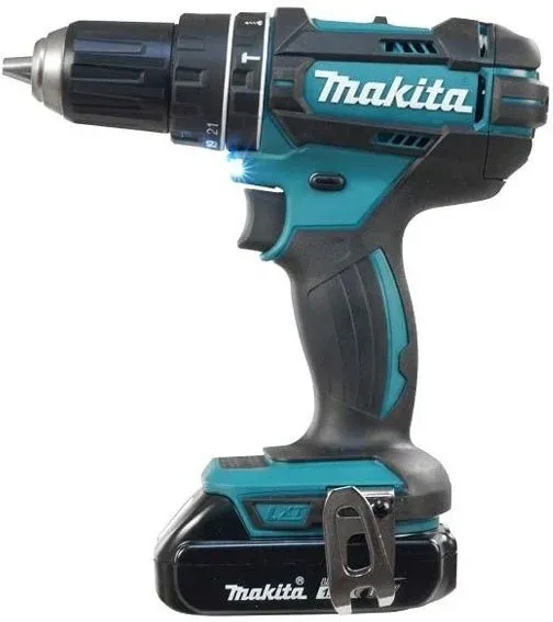 Дрель-шуруповерт Makita DHP482SYE аккум. патрон:быстрозажимной кейс в комплекте - фото 2