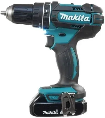 Дрель-шуруповерт Makita DHP482SYE аккум. патрон:быстрозажимной кейс в комплекте - фото 6