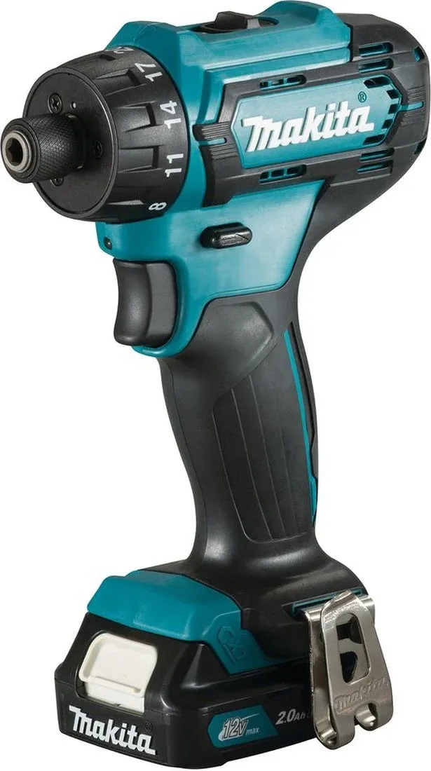 Дрель-шуруповерт Makita DF033DWAE аккум. патрон:шестигр.1/4 кейс в комплекте - фото 3