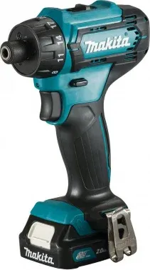 Дрель-шуруповерт Makita DF033DWAE аккум. патрон:шестигр.1/4 кейс в комплекте - фото 6
