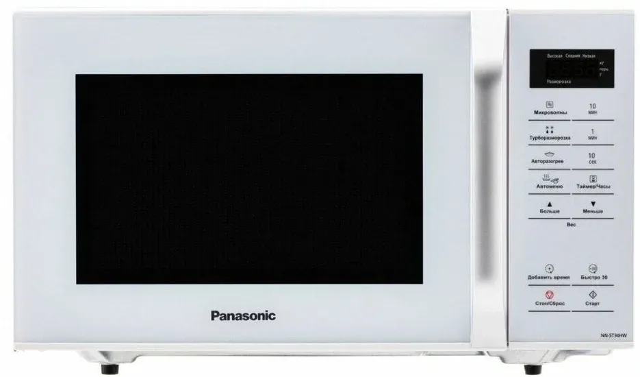 Микроволновая Печь Panasonic NN-ST34HWZPE 25л. 800Вт белый, 25 л - фото 4