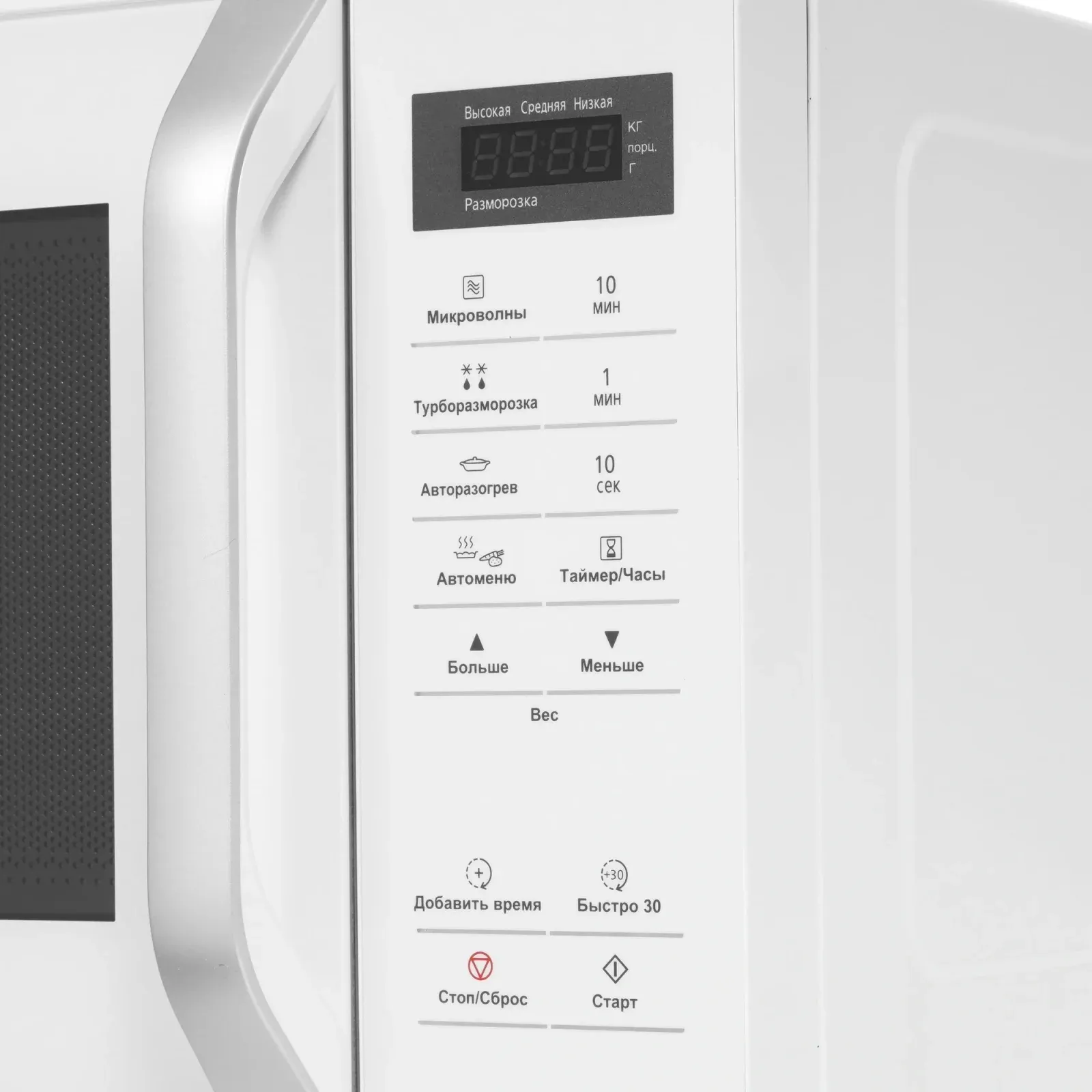 Микроволновая Печь Panasonic NN-ST34HWZPE 25л. 800Вт белый, 25 л - фото 7