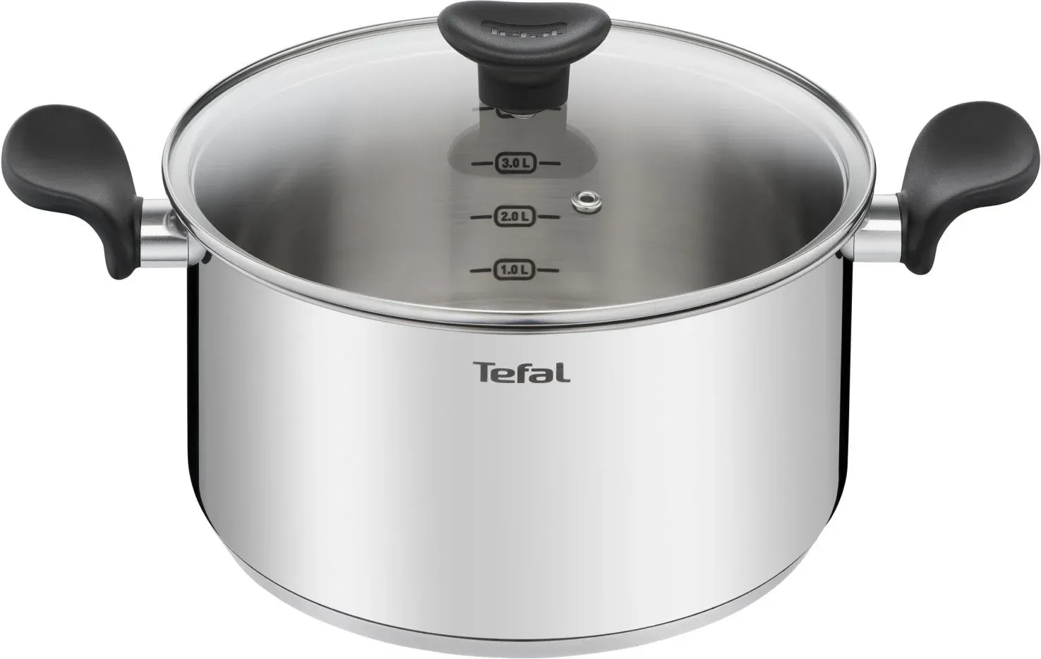 Кастрюля Tefal Primary E3084674 5.2л. d=24см с крышкой стальной 2100120958, 5.2 л - фото 6