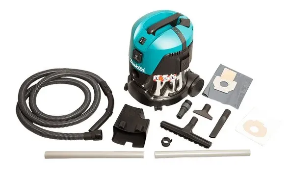 Строительный пылесос Makita VC2012L 1000Вт уборка: сухая/влажная/выдув/сбор воды зеленый - фото 6