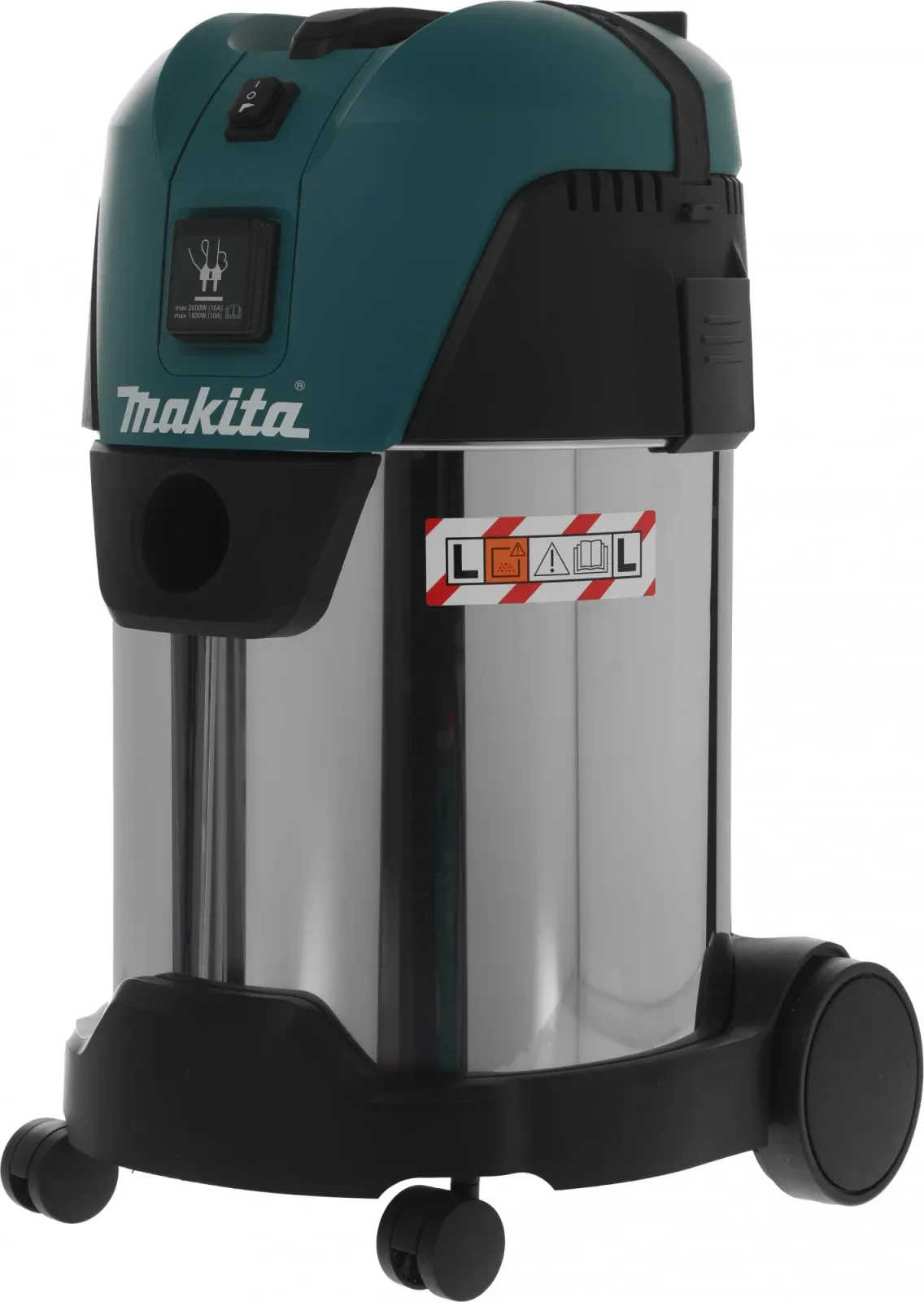 Строительный пылесос Makita VC3011L уборка: сухая/влажная/сбор воды зеленый - фото 3