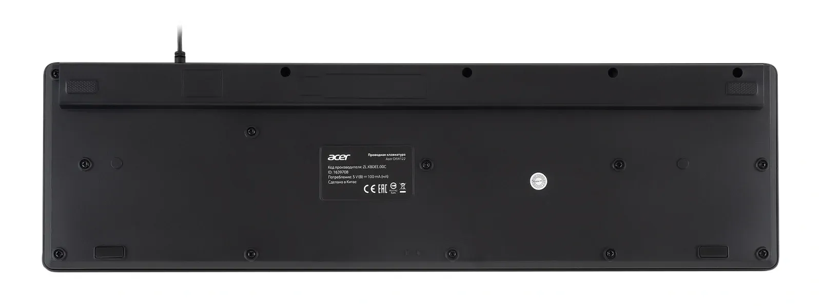 Клавиатуры ACER OKW122 черный - фото 2