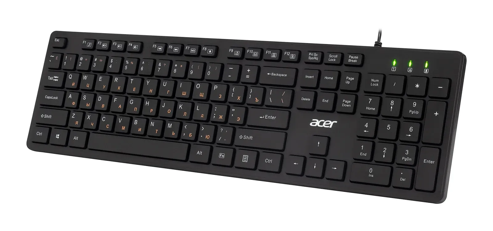 Клавиатуры ACER OKW122 черный - фото 4
