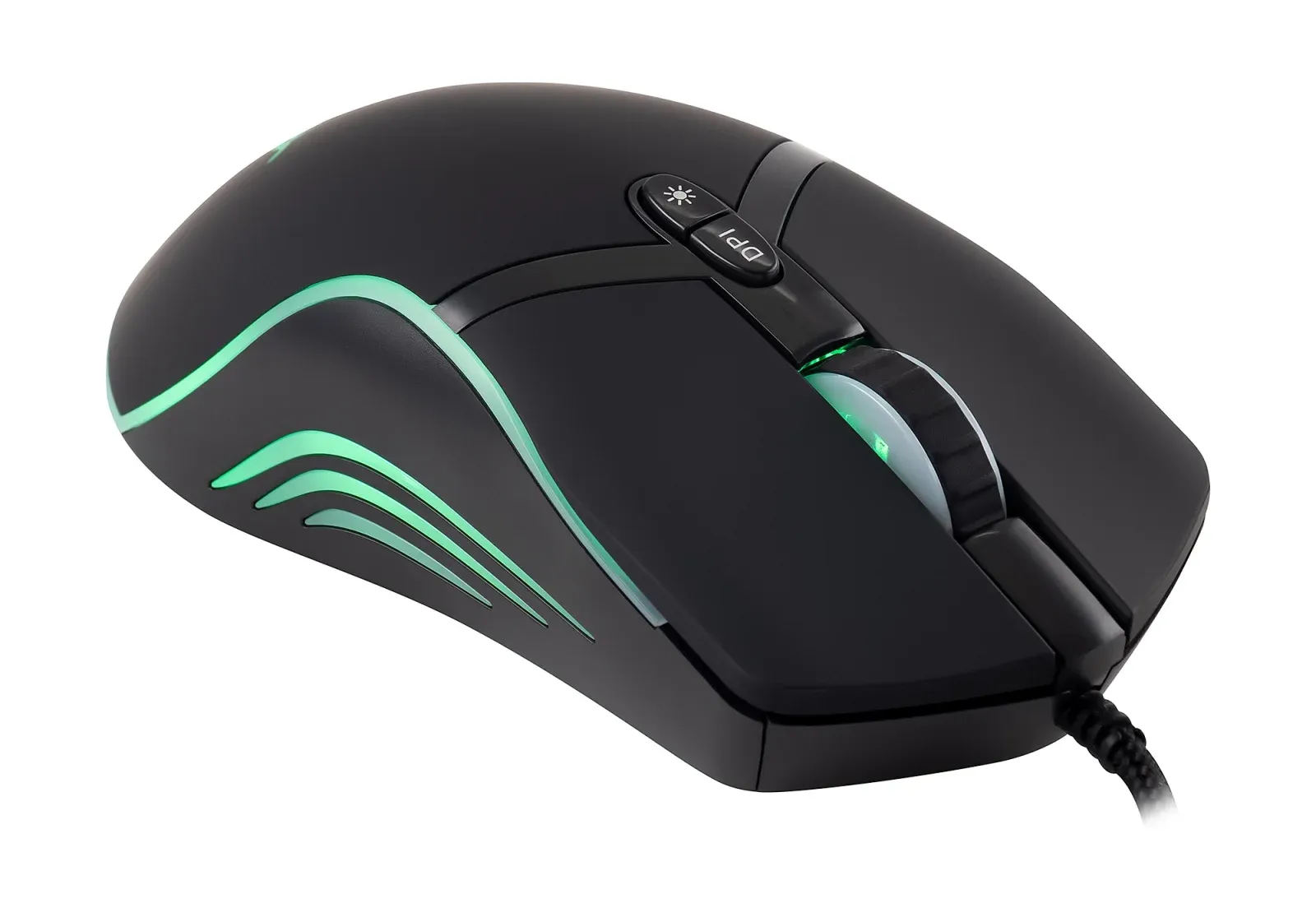 Мышь Acer OMW144 черный оптическая 7200dpi USB 7but ZL.MCEEE.014 - фото 6
